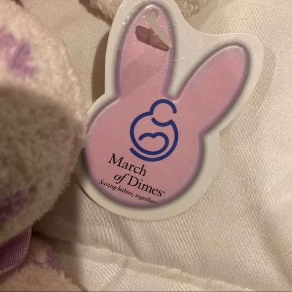 March of Dimes 2003 Baby Rabbit Plush - Picture 4 of 6